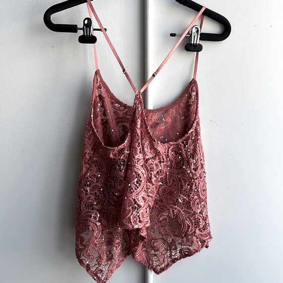 Intimately free people sequin halter size small petite - Picture 6 of 6